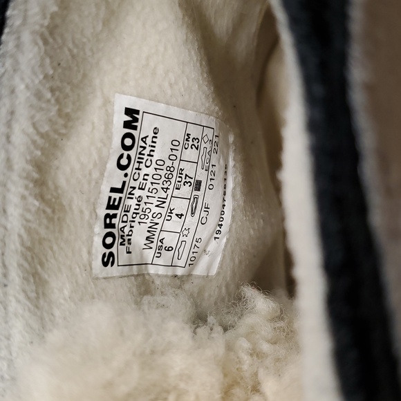 Wms SOREL Suede Leather Wedge Booties (Sz 6) - Picture 10 of 12